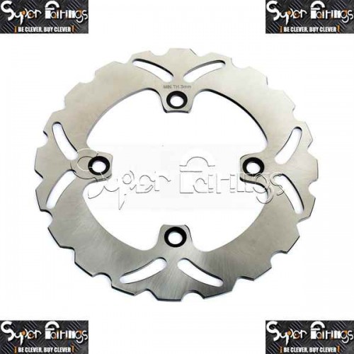 Brake Rotors - Rear - Kawasaki ZX6R 98-18 ER6F/ER6N 06-15 ZX9R 98-03 ZX10R 04-20