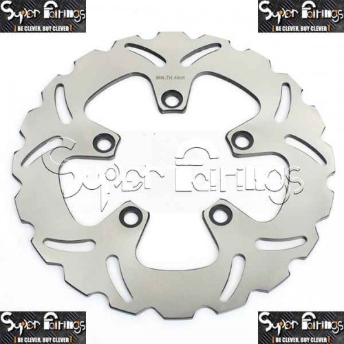 Brake Rotors - Rear - Suzuki GSF BANDIT 1200 96-05 GSXR1100 89-00 GSXR1300 HAYABUSA 99-07 GSX650F 98-06 GSXR750 85-95