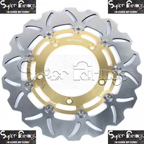 Brake Rotors - Front - Suzuki DL V-STROM 07-17 GSX650F 08-12 GSF BANDIT 1250 12-16 B-KING 1300 08-10 GSXR1300 HAYABUSA 08-18