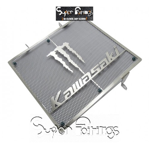 Radiator Grille - Kawasaki Z750 06-12 Z750S 05-06 Z1000 07-14 Z1000SX 11-14 Versys 1000 12-14